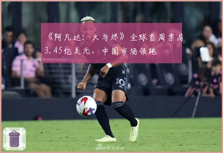 《阿凡达：火与烬》全球首周票房3.45亿美元，中国市场领跑